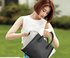 LS0061A - White/Black Fashion Tote Bag