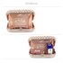 LSE00283 - Wholesale & B2B Champagne Beaded Pearl Rhinestone Clutch Bag Supplier & Manufacturer