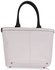 LS00344 - Wholesale & B2B White Studded Shoulder Handbag Supplier & Manufacturer