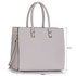 LS00319 - White Fashion Tote Handbag