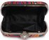 LSE00292 - Multi A Peacock Pattern Aluminum / Sequins Clutch Evening Bag