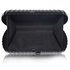 LSE00294- Black Hard Case Clutch Bag