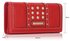 LSP1041 - Red Purse/Wallet With Crystal Decoration