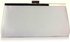 LSE00295 - Silver Sequin Peacock Feather Design Clutch Evening Party Bag