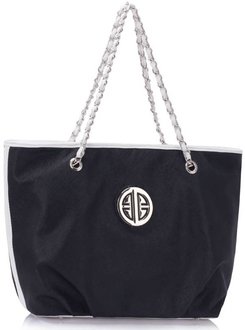 LS00389 - Wholesale & B2B Black Shoulder Bag With Chain Strap Supplier & Manufacturer
