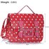 LS00226P - Pink Spotty Polka Dot Satchel Handbag