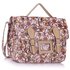 LS00226D - Nude Owl Design Satchel