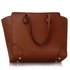 LS00351 - Brown Women's Large Tote Bag
