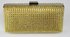LSE0029 - Gold Sparkly Diamante Evening Clutch