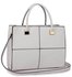 LS00153XL - Wholesale & B2B Large White Fashion Tote Handbag Supplier & Manufacturer