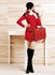 LS00153XL - Wholesale & B2B Large Red Fashion Tote Handbag Supplier & Manufacturer