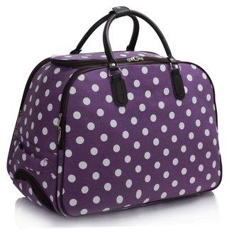purple holdall