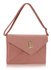 LSE00220A -  Nude Large Flap Clutch purse