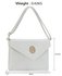 AG00220A -  Red Large Flap Crossbody Bags