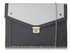 LSE00276 -  Wholesale & B2B Grey / White Large Flap Clutch purse Supplier & Manufacturer