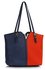 LS00409  - Blue / Orange Fashion Shoulder Bag