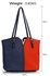 LS00409  - Blue / Orange Fashion Shoulder Bag