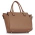 LS00353  -  Wholesale & B2B Nude Tote Handbag Supplier & Manufacturer