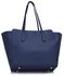LS00403  - Wholesale & B2B Blue / Orange Shoulder Bag With Metal Detail Supplier & Manufacturer