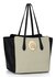LS00403  - Wholesale & B2B Black / Grey Shoulder Bag With Metal Detail Supplier & Manufacturer