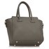 LS00149 - Wholesale & B2B Grey Polished Metal Shoulder Handbag Supplier & Manufacturer
