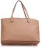 LS00407 - Wholesale & B2B Nude Women's Large Tote Shoulder Bag Supplier & Manufacturer