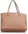 LS00407 - Wholesale & B2B Nude Women's Large Tote Shoulder Bag Supplier & Manufacturer