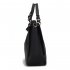 AG00448 - Large Black Hobo Bag