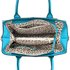 LS00153M - Teal Fashion Tote Handbag