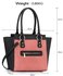 LS00414 - Wholesale & B2B Black / Pink Fashion Tote Bag Supplier & Manufacturer