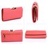 AGP1070 - Pink Kisslock Clutch Wallet