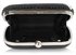 LSE00301 - Black Beaded Rhinestone Clutch Bag