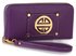 LSP1051 - Purple Purse/Wallet with Metal Decoration