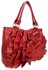 LS1028 -  Red Ruffle Tote Shlouder Bag