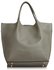 LS00442 - Wholesale & B2B Grey Shoulder Bag With Removable Pouch Supplier & Manufacturer