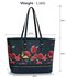 LS00460A - Wholesale & B2B Navy Zip Detail  Butterfly Print Tote Bag Supplier & Manufacturer