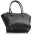 LS00473 - Wholesale & B2B Black Structured Shoulder Bag Supplier & Manufacturer