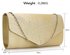 LSE00300 -  Wholesale & B2B Nude Diamante Flap Clutch purse Supplier & Manufacturer