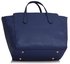 LS00402 - Wholesale & B2B Blue /Orange Women's Large Tote Bag Supplier & Manufacturer