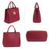 AG00472  - Burgundy Tote Handbag