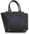 LS00414 - Wholesale & B2B Black / Beige Fashion Tote Bag Supplier & Manufacturer