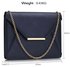 LSE00307 -  Navy Flap Clutch purse