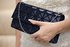 LSE00316 - Navy Flap Clutch Bag