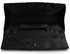 LSE00316 - Black Flap Clutch Bag