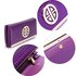 LSP1058A - Purple Purse / Wallet With Metal Detail